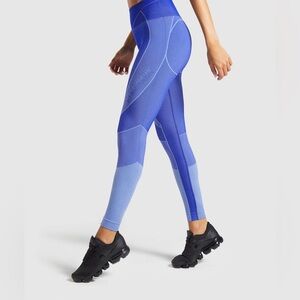 Gymshark Turbo Seamless Leggings Colbalt